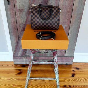 Louis Vuitton Speedy Bandoulière 25 Bag - Damier Ebene